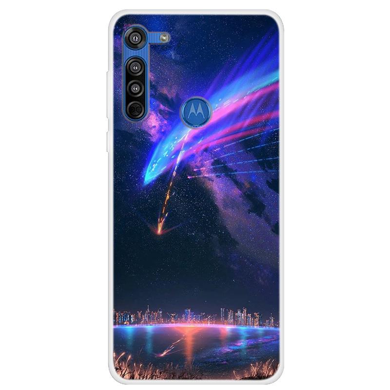 Moto G8 Power Kılıfı Yumuşak Silikon Arka Kılıf Motorola Moto G8 Plus Telefon Kılıfı İçin Moto G8 Power Lite G 8 G8+ Sevimli Kapaklar