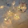 Harbor Series LED Solar Seashell & Starfish Christmas String Lights - Festive Room Decor