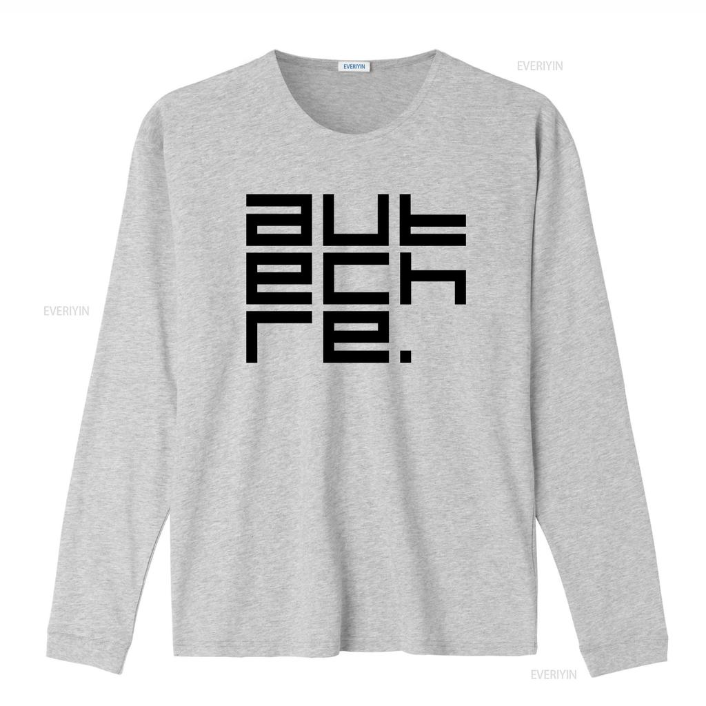 Autechre Name T Shirt White Available in Sizes S 5XL with Free UK Shipping vintage Washed Versatile Stretched