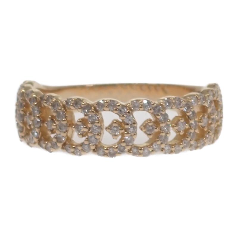 Keine Marke #14.5(JP-Größe) Ring K18 Gelbgold Damen