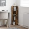 Corner Cabinet Smoked Oak Finish 27.5 x 27 x 102 cm Particleboard