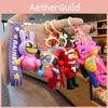 Adorable Magical Digital Circus Keychain Fun Cartoon Rubber Bag Charm Accessories