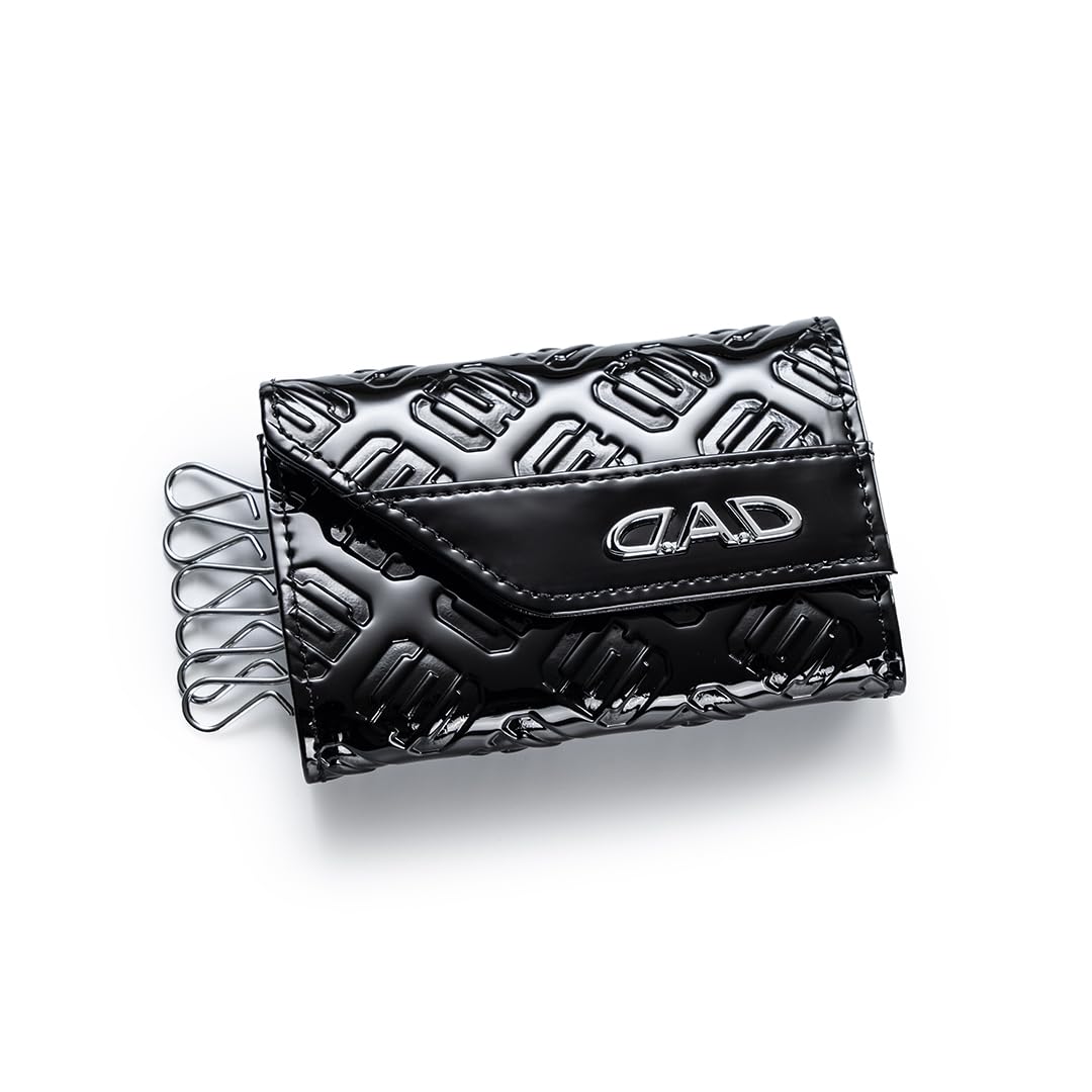 

Key Case Type Monogram Leather Enamel DAD GARSON Smart Key Case D.A.D. HA700-02-01 чорний