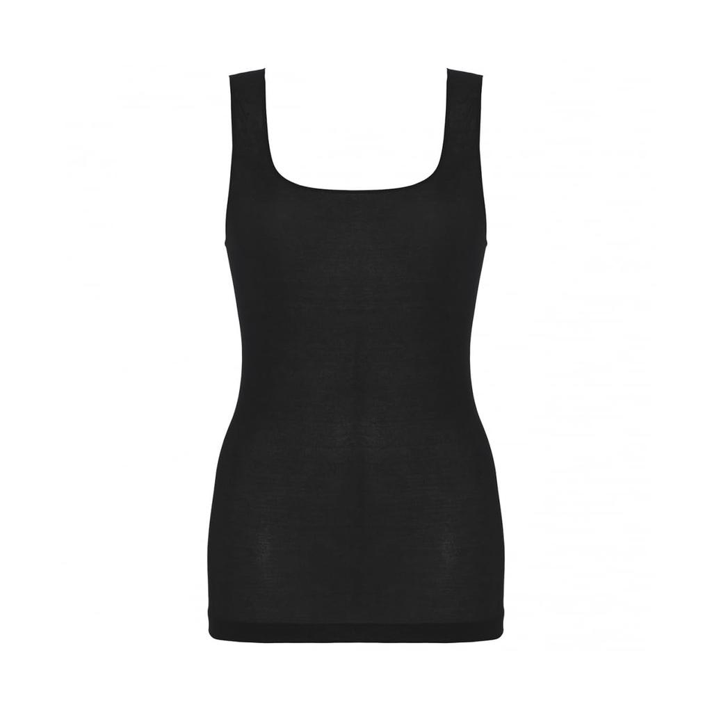 Triumph Lightweight Innerwear 5450 Sleeveless Top 0004 LL Size (Black)