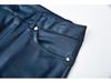 2023 European and American Women's PU Leather Skinny Casual Pants