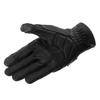 KOMINE Motorcycle Gloves Protective Leather Size M GK-2553 Gloves, Black,
