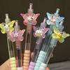 Kawaii 0.5Mm Black Ink Neutral Pens Korean Stationery Writing Tool School Office Supplies Gel Pen