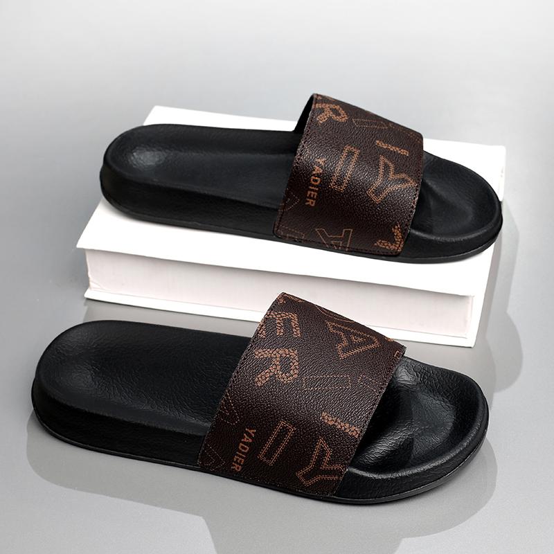 Fashion 2025 New Slippers Men's Summer Casual Shoes Beach Sandals Mules Outdoor Comfortable Soft Sole Flip Flops Slippers 39-45 for Men