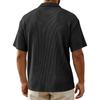 Men's Collared Top   Men's Casual And Comfortable Short Sleeved Shirt