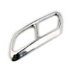 Car Rear Dual Exhaust Muffler End Pipe Sticker Cover Trim For Volvo 2016- S90 V90 S60 Steel Chrome Muffler Part Accessories