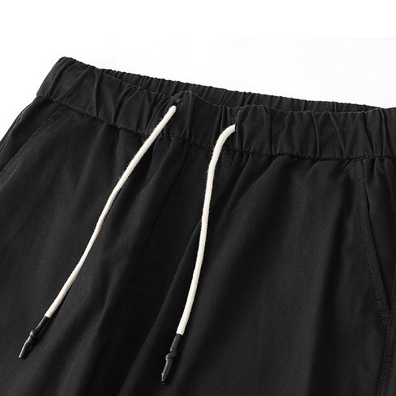 PLAYBOY Men's Loose Fit Casual Cropped Sweatpants