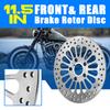 11.5in Rear Brake Rotor Disc Round Rear Brake Rotor Disc For Harley-Davidson Sportsters 1984-2010 Touring 2000-2007 Dyna 92-17