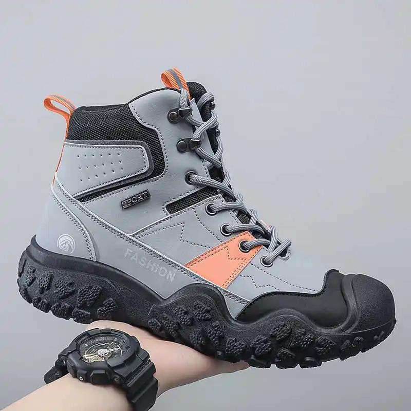 Fashion Rubber Sole All Terrain Men's Shoes Luxury Sneakers Tennis Wide Boot Men Loafers Shoes Sport Sports-et-leisure High Grade