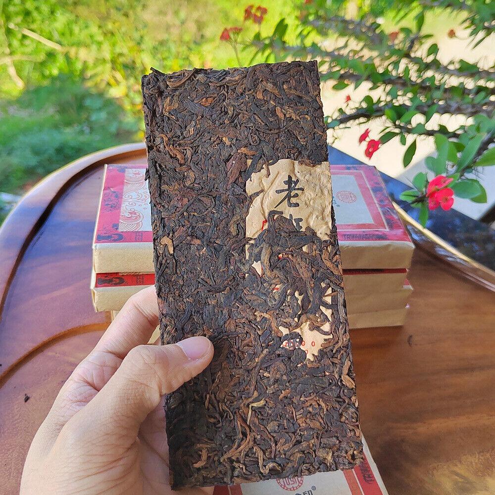 2011 Lao Ban Zhang Aged Pu-erh Tea Brick 200g Ripe Tea from Yunnan
