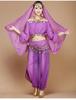 Indian Ethnic Belly Dance Set - Long Sleeve Autumn/Winter Pants for Stage Performance