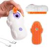 Multifunctional 3-in-1 Rechargeable Silicone Brush for Removing Tangled and Loose Hair from Cats and Dogs