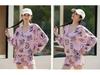 Korean Style Women's 2026 Slimming Three-Piece Swimsuit Set for Small Bust