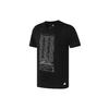 T Shirts Men's Black Crew Neck Moderate Straight Fit DY8742