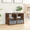 TV Stand with Drawers Smoked Oak 79 x 40 x 48 cm