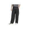 adidas Pantaloni Tuta Fos Future Style Comodi Moda Semplici Versatili Monocolore Pantaloni Casual Uomo Fondo Nero Bianco KB5953