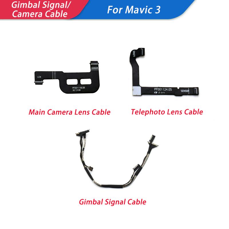 Gimbal Signal Flex Cable For Mavic 3 Repair Parts Main Hasselblad Lens Camera Flat Wire Accessory Long Zoom Telephoto Lens Cable