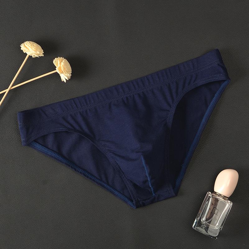 

Мужские хлопковые трусы-слипы с низкой посадкой Youye - Мягкие, дышащие, впитывающие пот, модное и удобное нижнее белье L