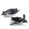 11Pcs/Set Animal Model Realistic Cognitive Education PVC Great Penguin Simulation Animal Model Birthday Gift