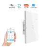 Tuya WiFi Smart Light Switch with Wall Touch, Compatible with Alexa and Google Assistant.