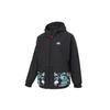 Cny Series Jacket Sports Training Printed Woven Hooded Jacket Women Jackets Black GP0624
