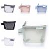 Small Item Bag Clear Mesh Bag Lipstick Cosmetic Bag Fresh Color Card Bag Mini Coin Purse  Gift