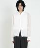 DUSTYWHITE White Haze Zip-Up Shirt