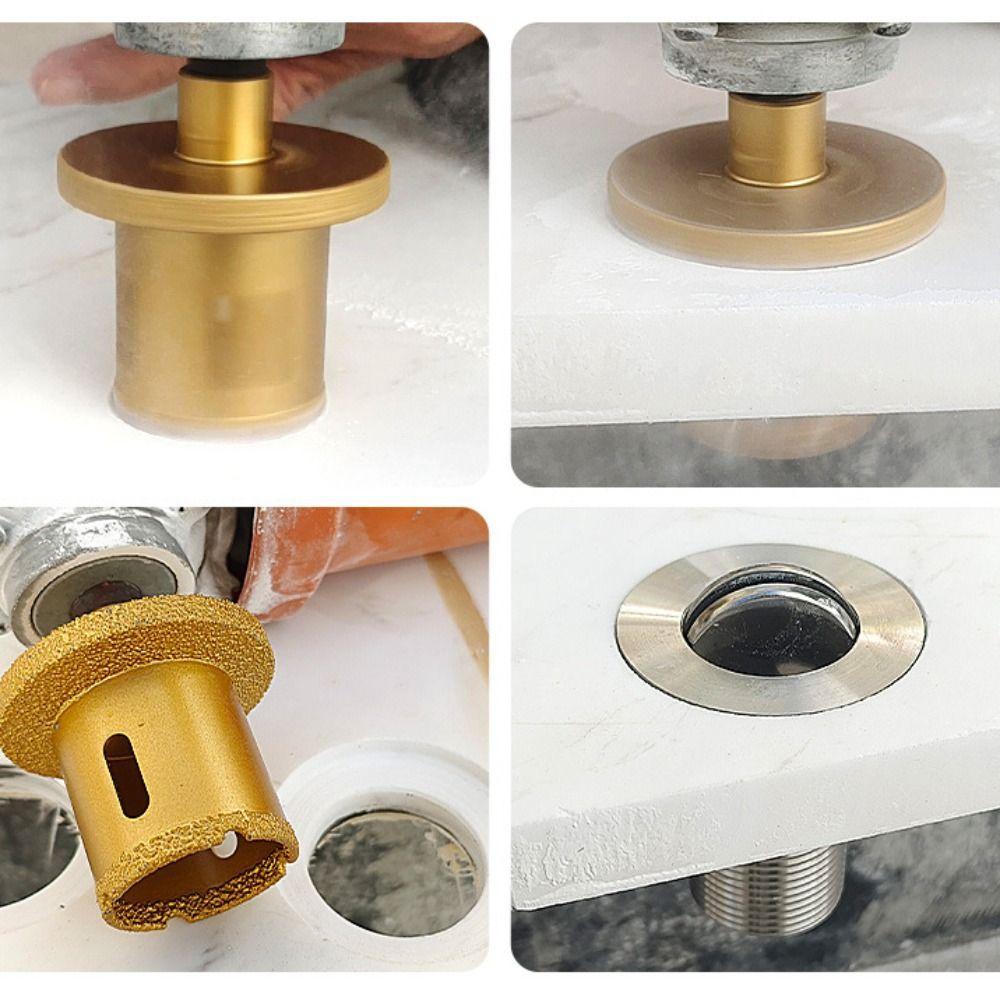 Triangular Shank Diamond Chamfer Bit Chamfering Grinding Drill Bit  For Porcelain Tiles Marble