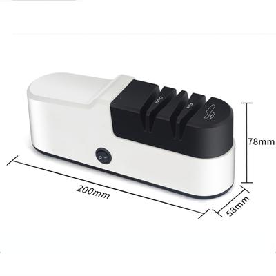 Electric Knife Sharpener Automatic Adjustable USB Rechargable Kitchen Knives Scissor Household Fast Sharpening Kitchen Tools