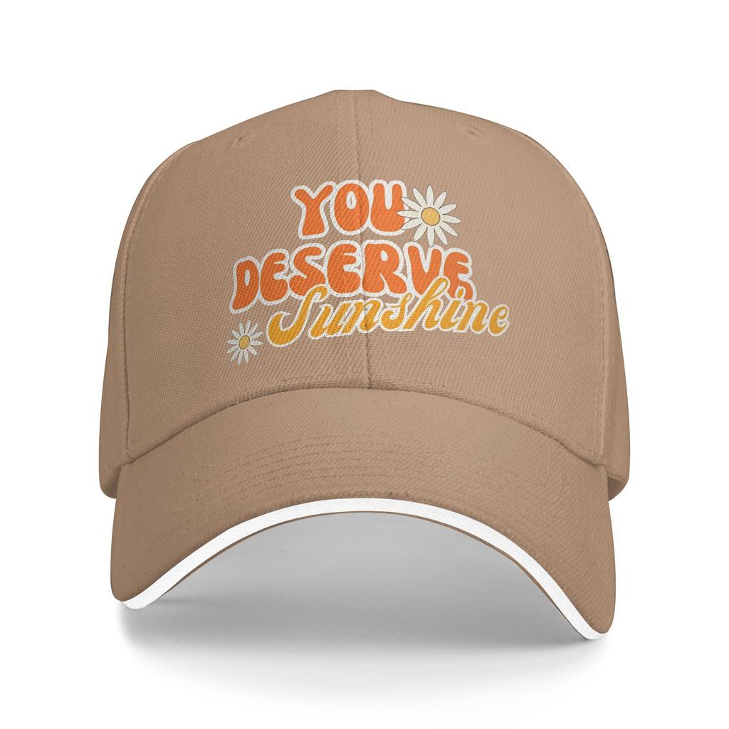 Baseball Cap You Deserve Sunshine Heated Rivalry Outfits Unisex Baseball Caps Hats Cap Classic Outdoor Workouts Gift Snapback Cap