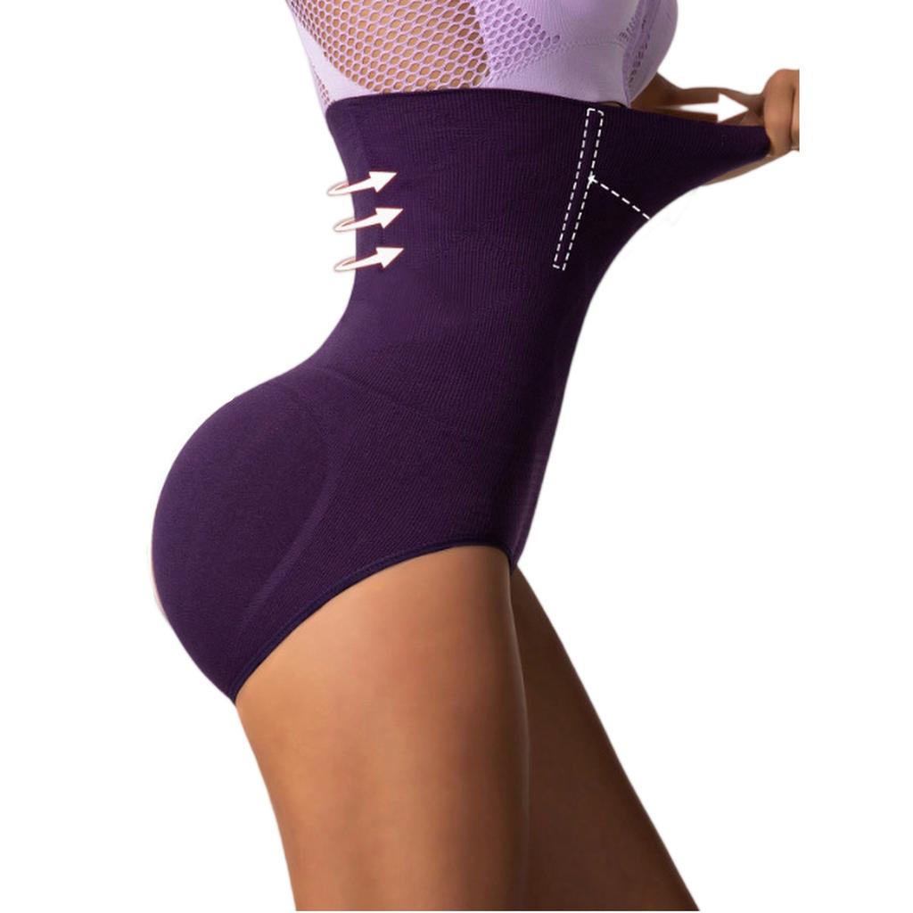 High Waist Shaping Underwear Seamless Control Panties Tummy Control Body Shaper Slimming Briefs for Women Waist Trainer
