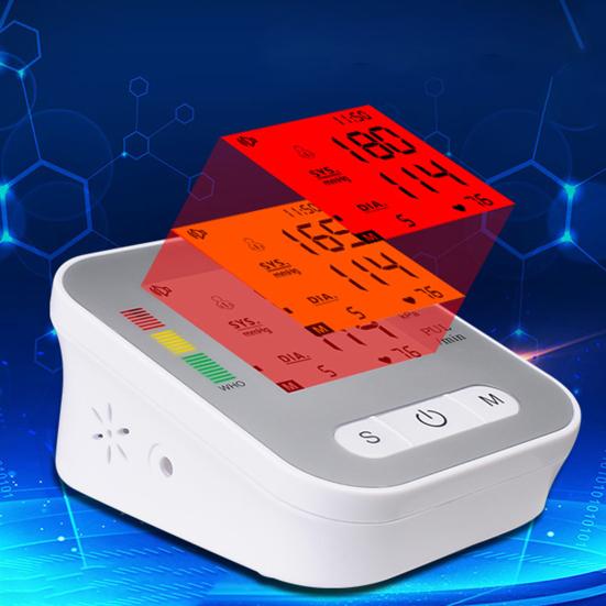 Automatic Blood Pressure Monitor Arm Type Accurate Measurement ABS Upper Arm Blood Pressure
