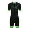 Unisex Quick-Dry Short-Sleeve Cycling Bodysuit Mountain Bike Downhill Trail Riding Outdoor Sport