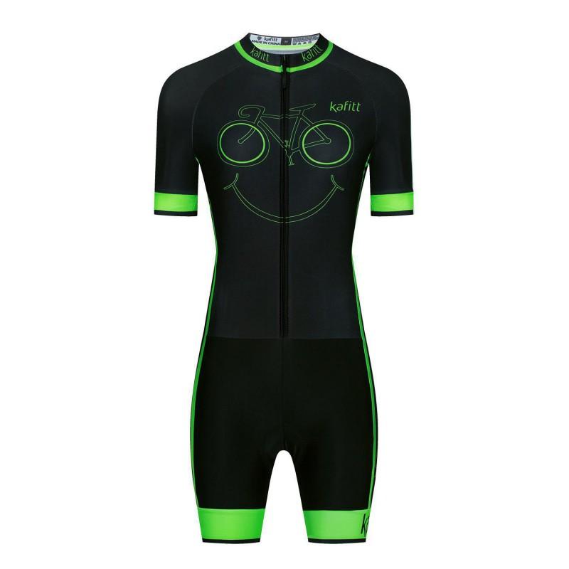 Unisex Quick-Dry Short-Sleeve Cycling Bodysuit Mountain Bike Downhill Trail Riding Outdoor Sport