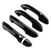 For MG 4 MG4 EV Mulan 2022 2023 2024 LHD Door Handle Cover Trim Door Handles Sticker Decoration Cover Styling Accessories