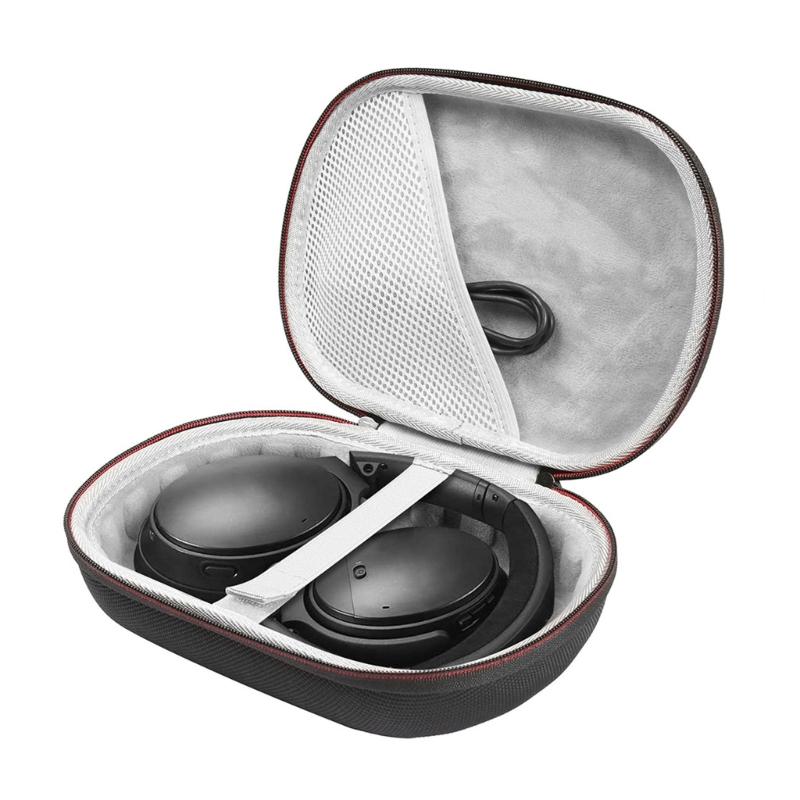 Lightweight Carrying Case Storage Box for QC45 QC35 QC25 QC15 Headphones Anti-Scratches Bag Suitable for Travel Sports