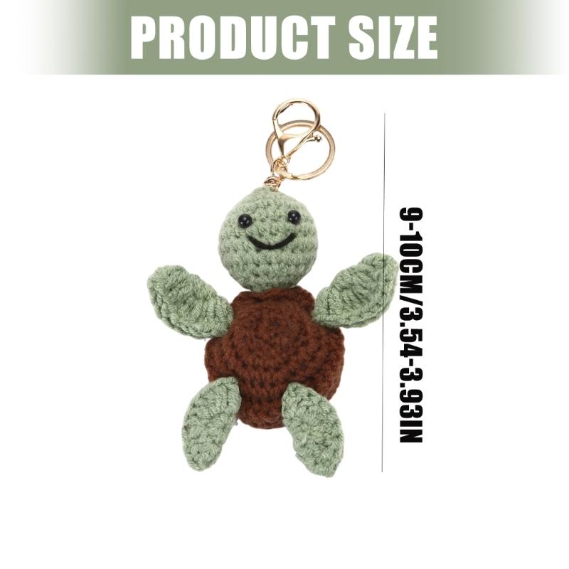 Unique Crochet Sea Animal Keyring Assortment Type Purse Hanging Decoration Handmade Ideal For Decoration Gifting