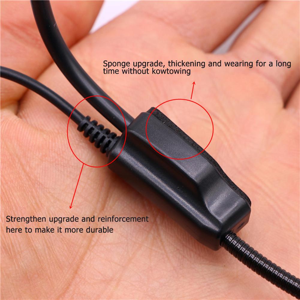 Mini XLR 3Pin TA3F Earhook Hanging Headset Mic for Wireless Bodypack Transmitter
