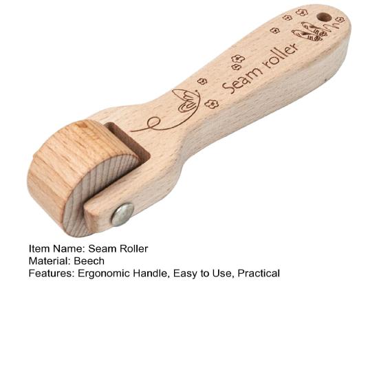 Seam Roller Pressing Wheel Easy Grip Quilting Press Roll Sewing Tool for Quilting Fabric DIY Projects