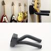 2pcs Stylish Black Guitar Wall Mount | Space-Saving Double Guitar Holder, Easy-to-Install for Acoustic and Electric Guitars,for Home Recording Studios