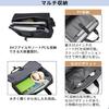 Business Bag Briefcase Lightweight 2way Handbag Shoulder Computer Bag Inch PC A4 Large Capacity Free Standing Business Trip Commuting Bag Wide Open