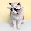 Cartoon Dog Sunshade Hats Breathable Cat Sunscreen Hat Pet Outdoor Hat Pet Sun Hat  for Cats Dogs
