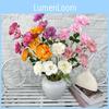 Artificial Peony Flower Wedding Hotel Restaurant Decoration Desktop Ornament