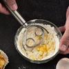 Stainless Steel Egg Stirring Whisk Double Eyeliner Circles Manual Dough Beater Flour Mixer Kitchen Tool Cream Butter Dough