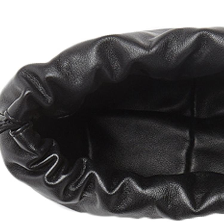 Bottega Veneta Mini Drawstring Nappa Leather Shoulder Bag Women bags Black 651905vcp418648