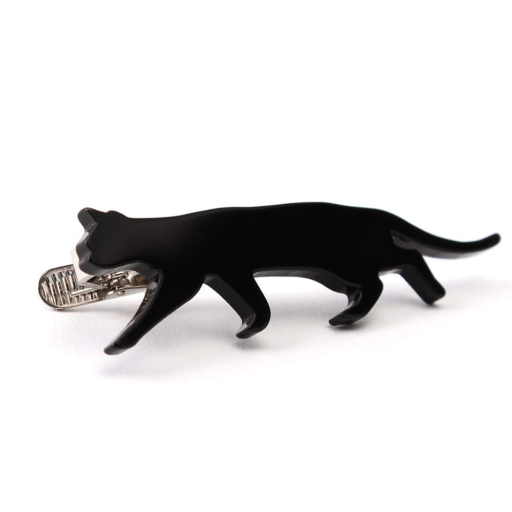 HYBRIDWORKS Cat Tie Pin, Made in Japan, Men's Gift, Tie Pin